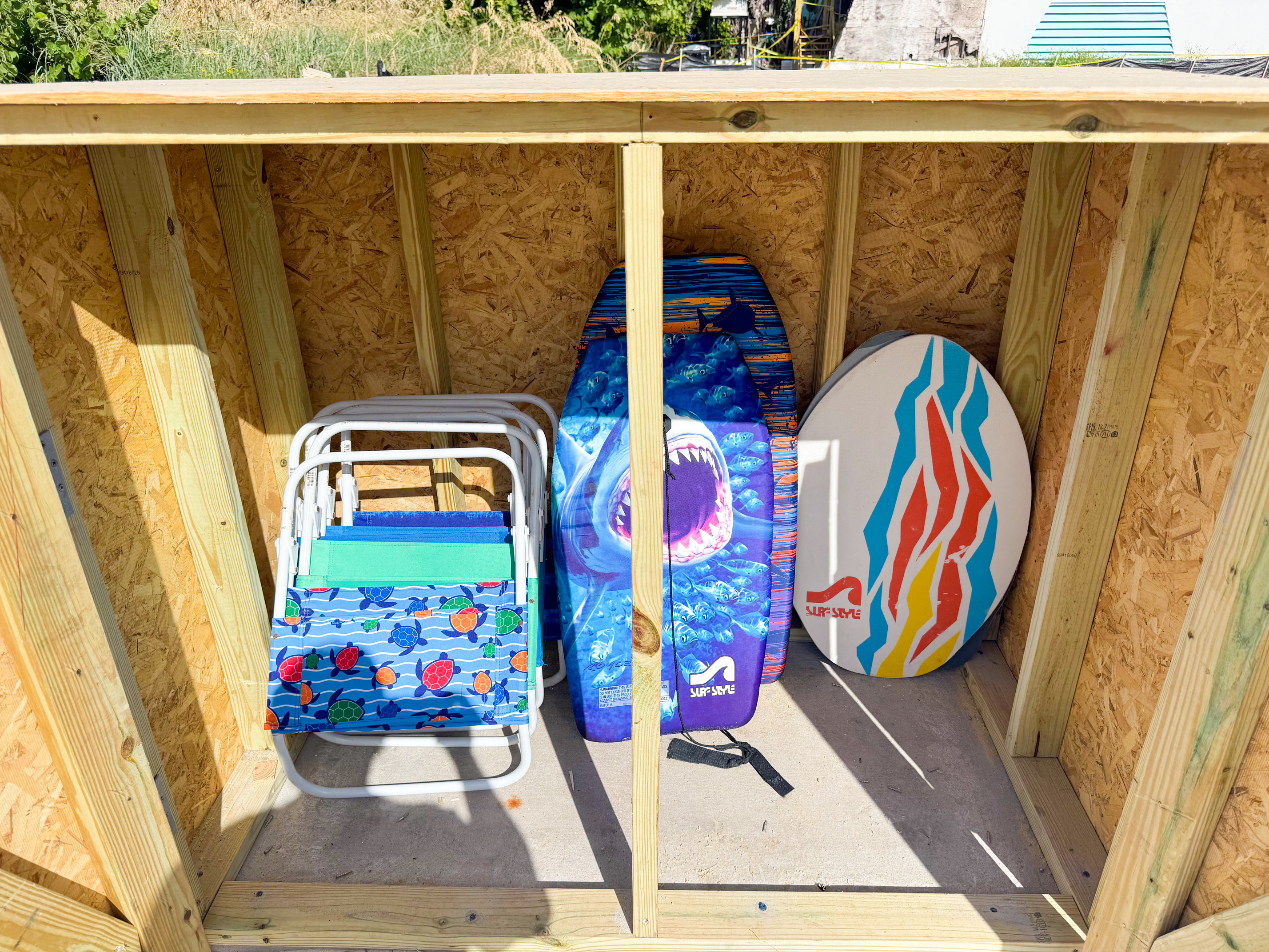 Beach Chairs, Boogie Boards, & Body Boards