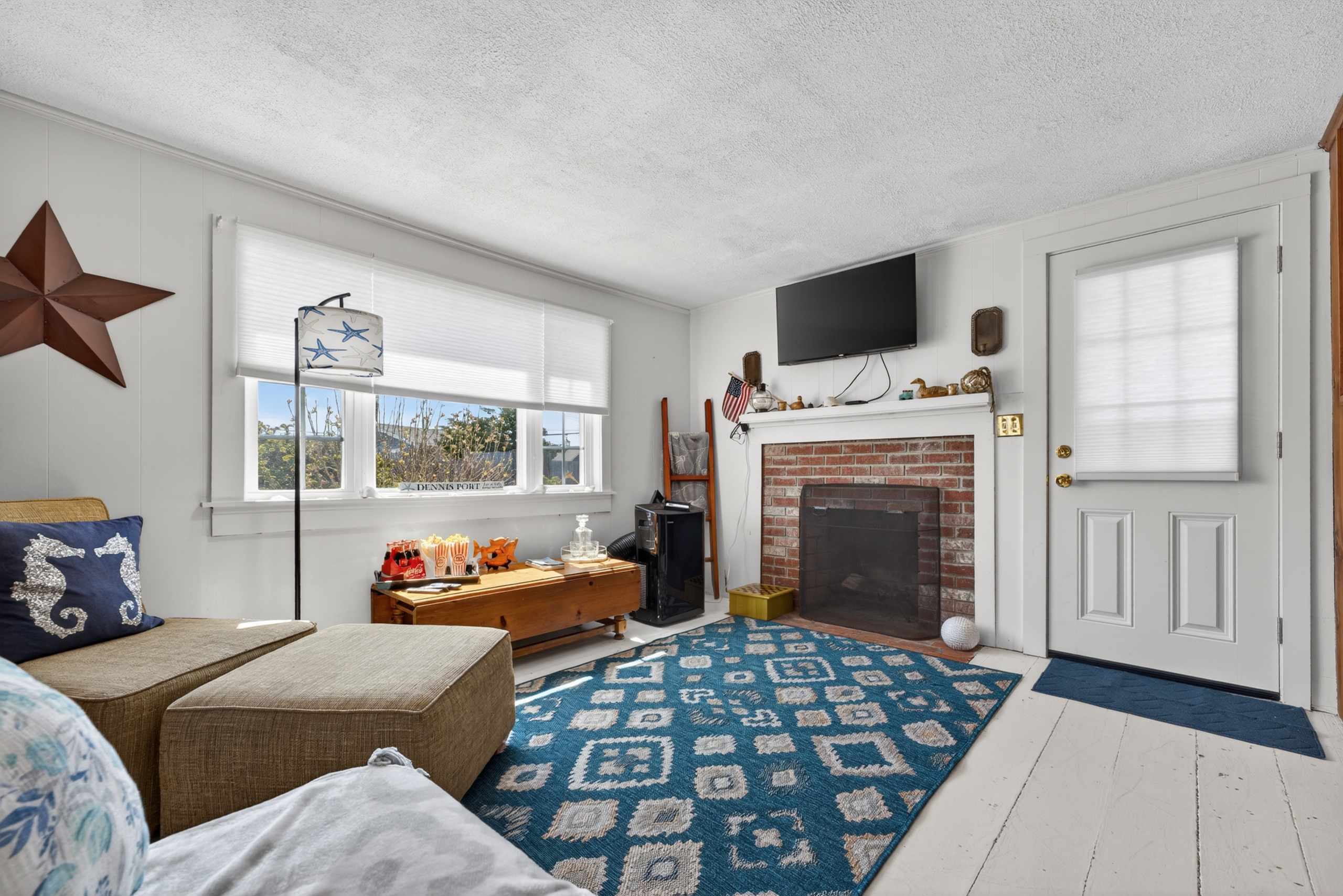 Open living room designed for comfort and connection!