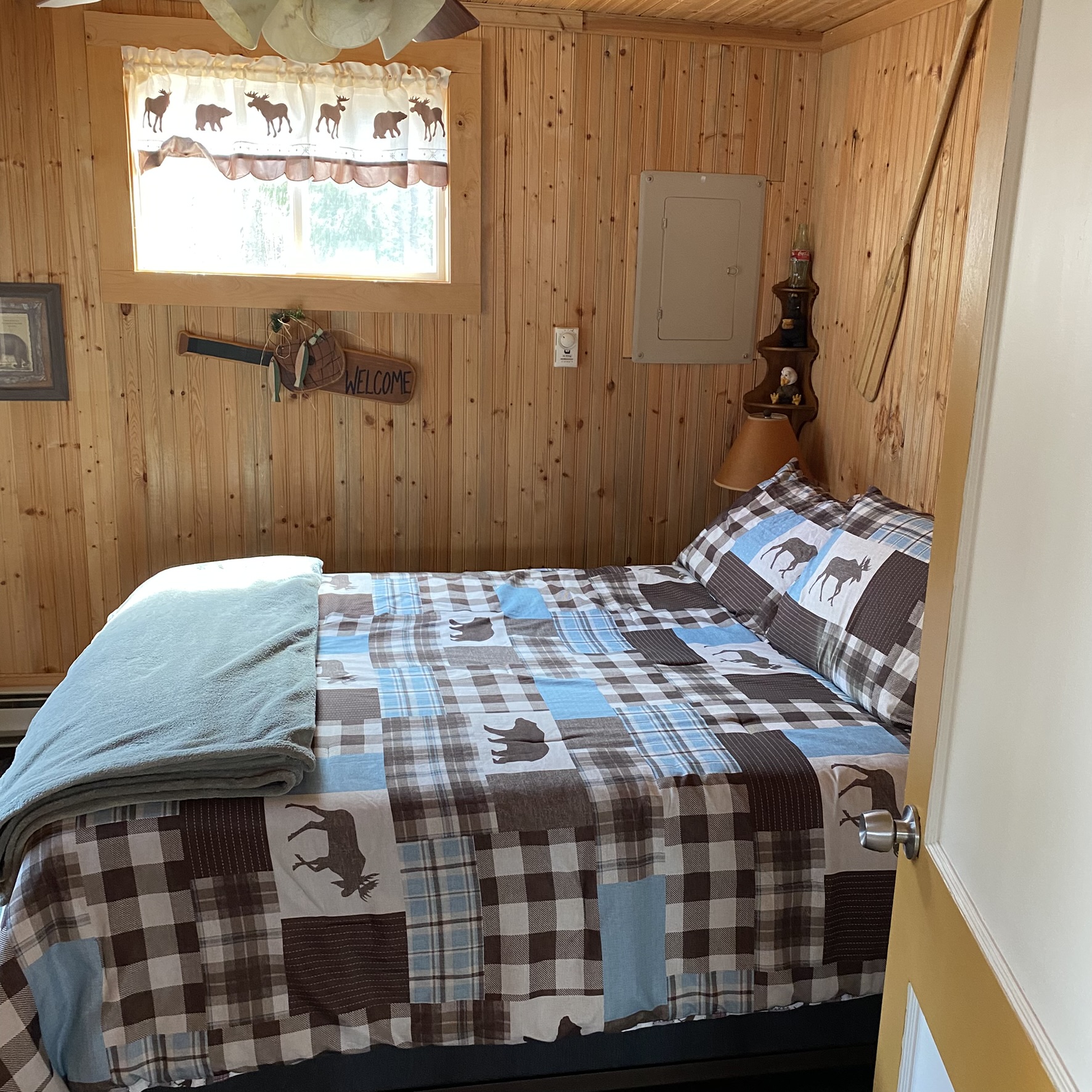 Full size bed. We will be changing this to a Twin over Full bunk bed, in May