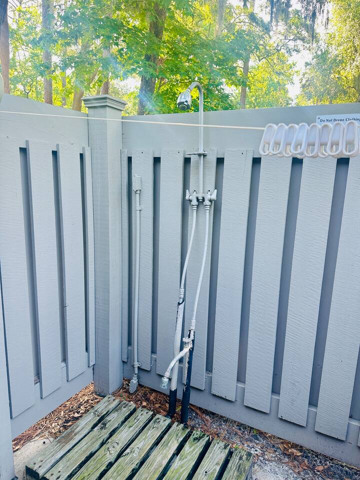 Outdoor shower
