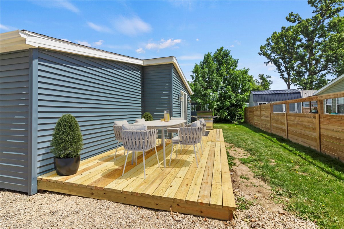 Outdoor patio