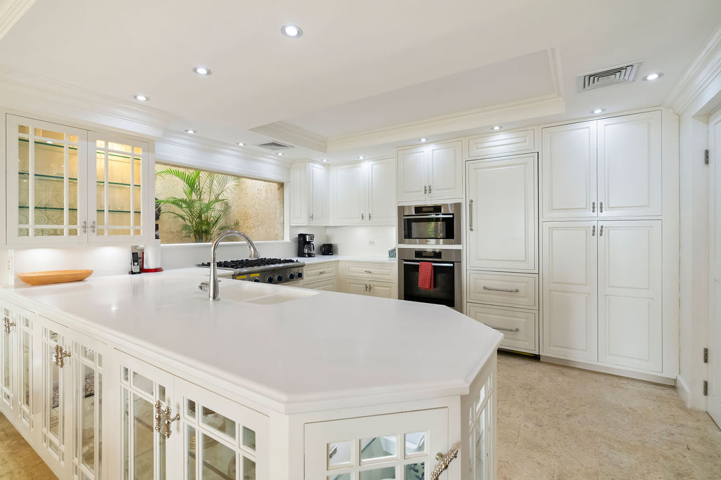 State of the art kitchen with miele appliances