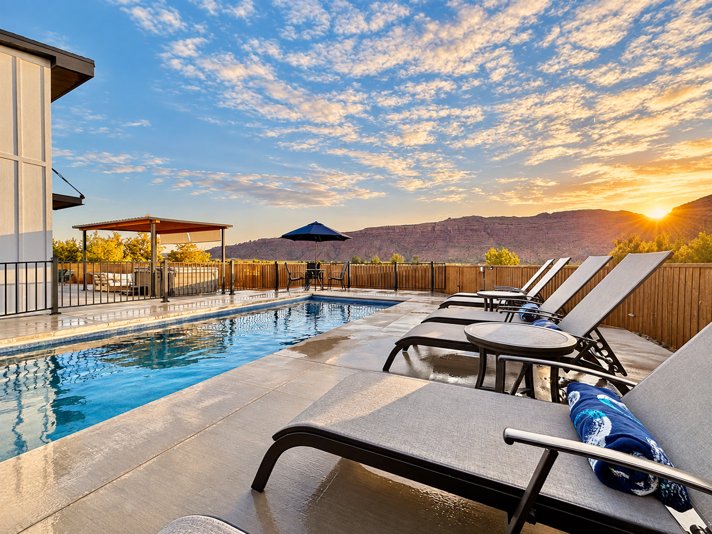 Year Round Private Heated Pool