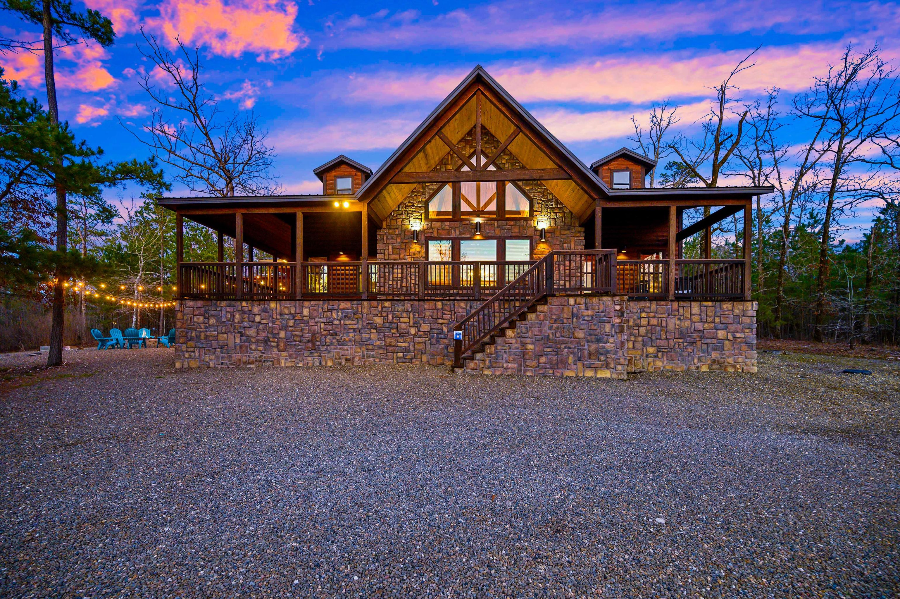 Book Now Hochatown Star Cabin Rental Broken Bow