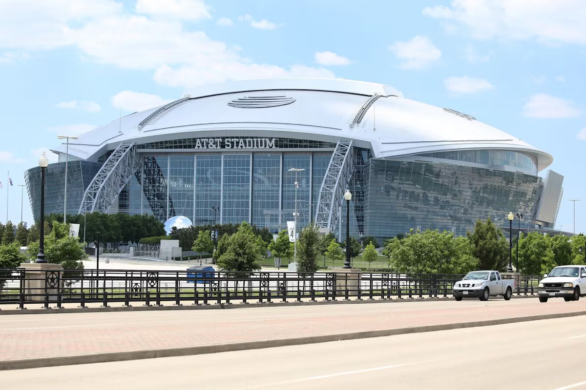 AT&T Stadium, home of the Dallas Cowboys, just 10 minutes away on foot. One of the most iconic sports venues in the world — steps from your front door.
