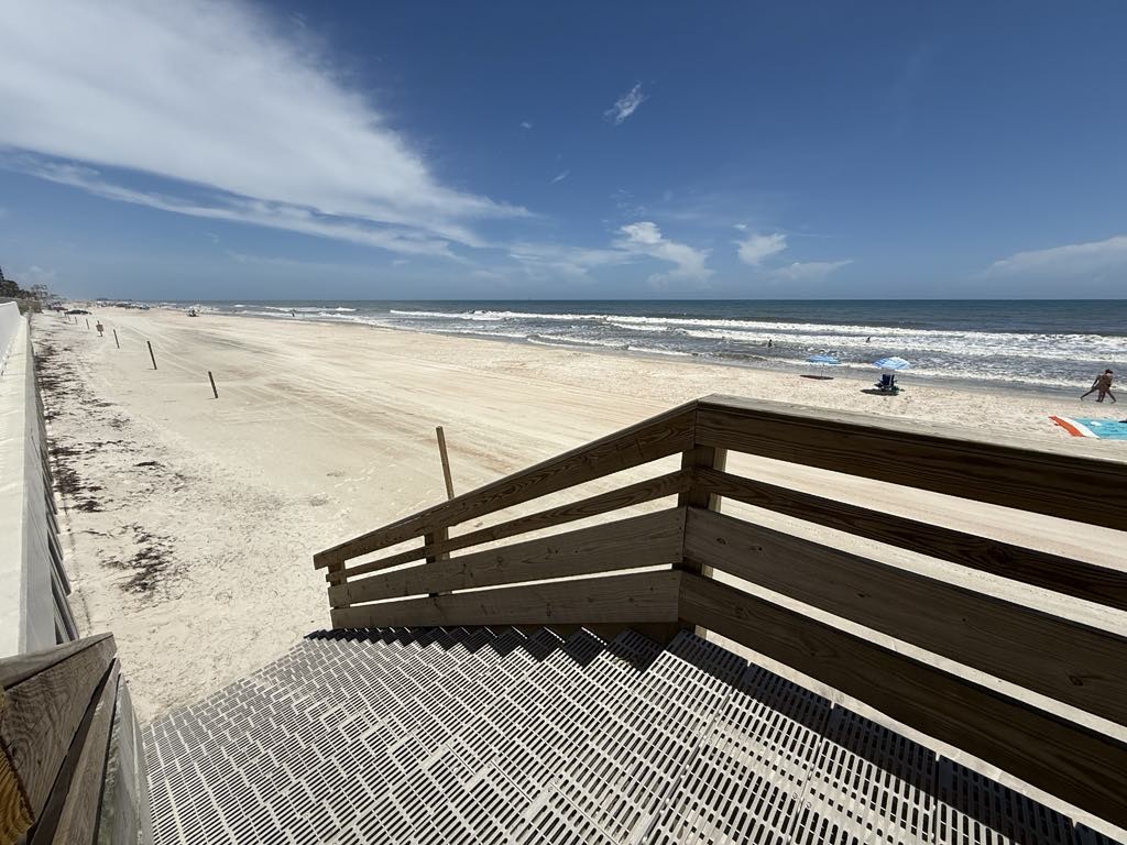 New Beach Access Stairs