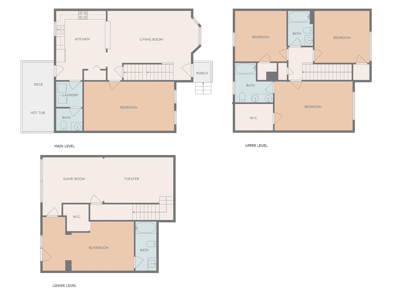 Side B, Full Floorplan