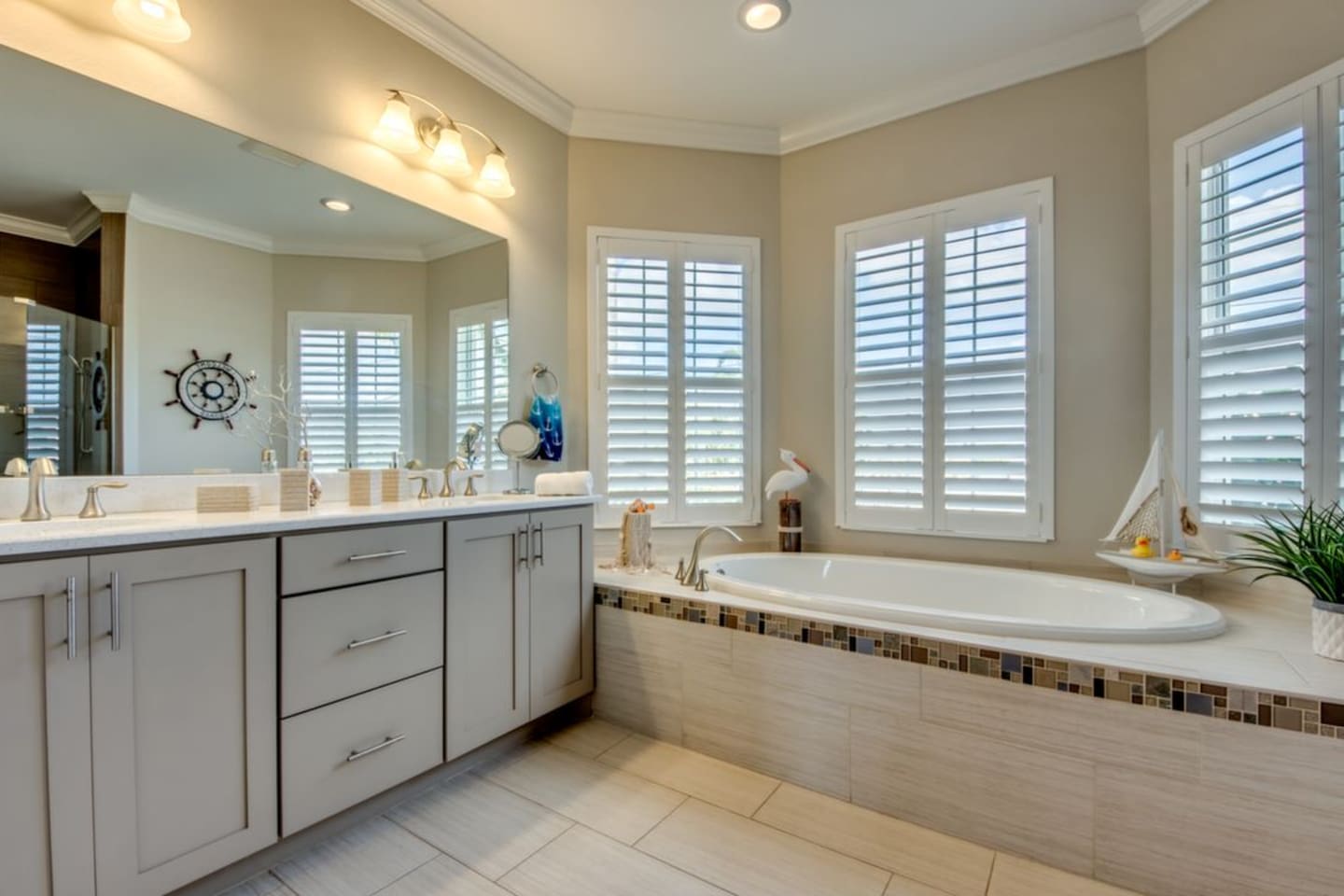 Villa Blissful Bay - Primary Bathroom 