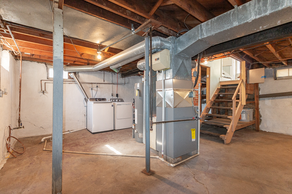 Freshen up with easy access to a full-size washer and dryer.