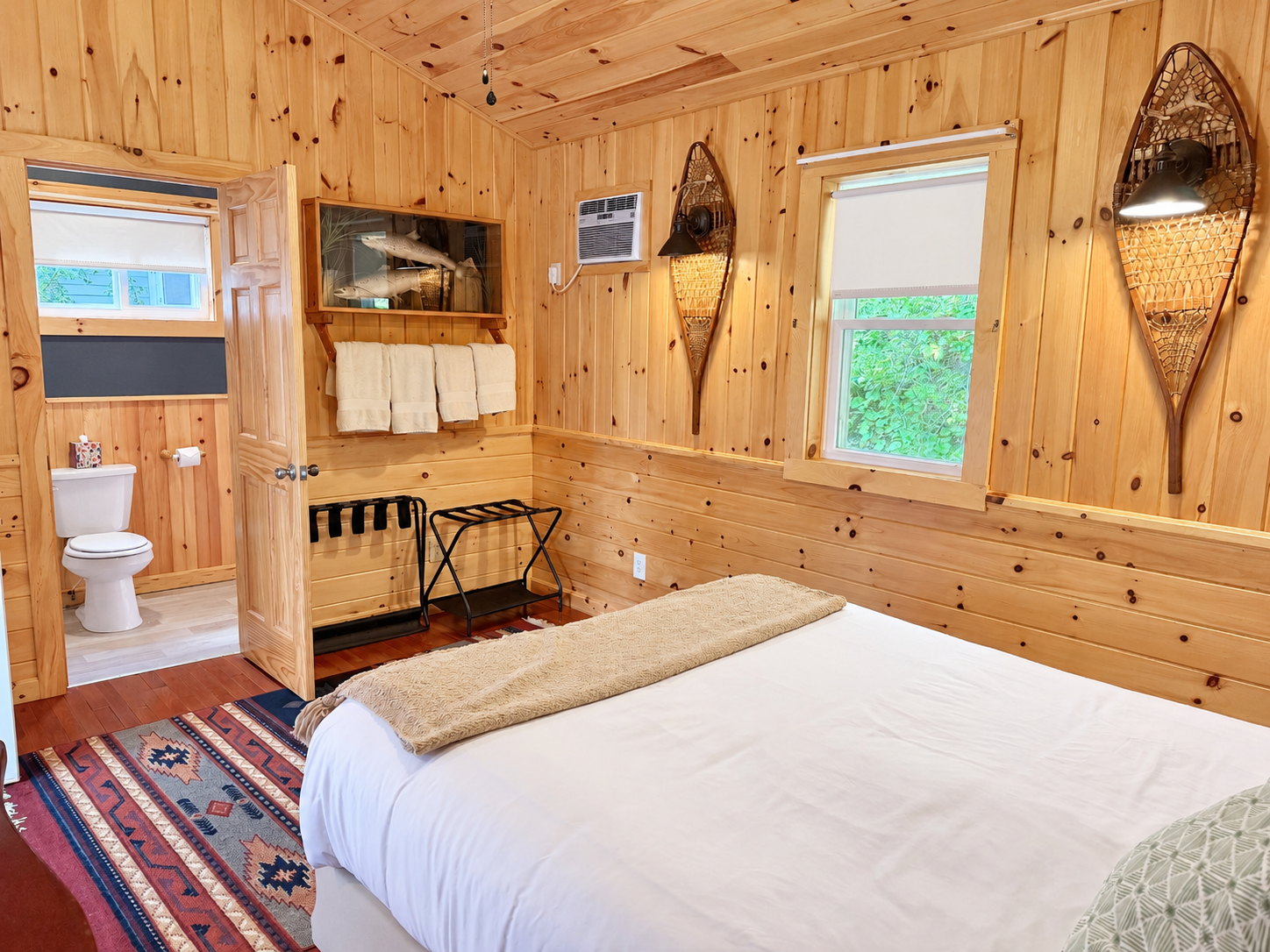 Queen bedroom with ensuite bath