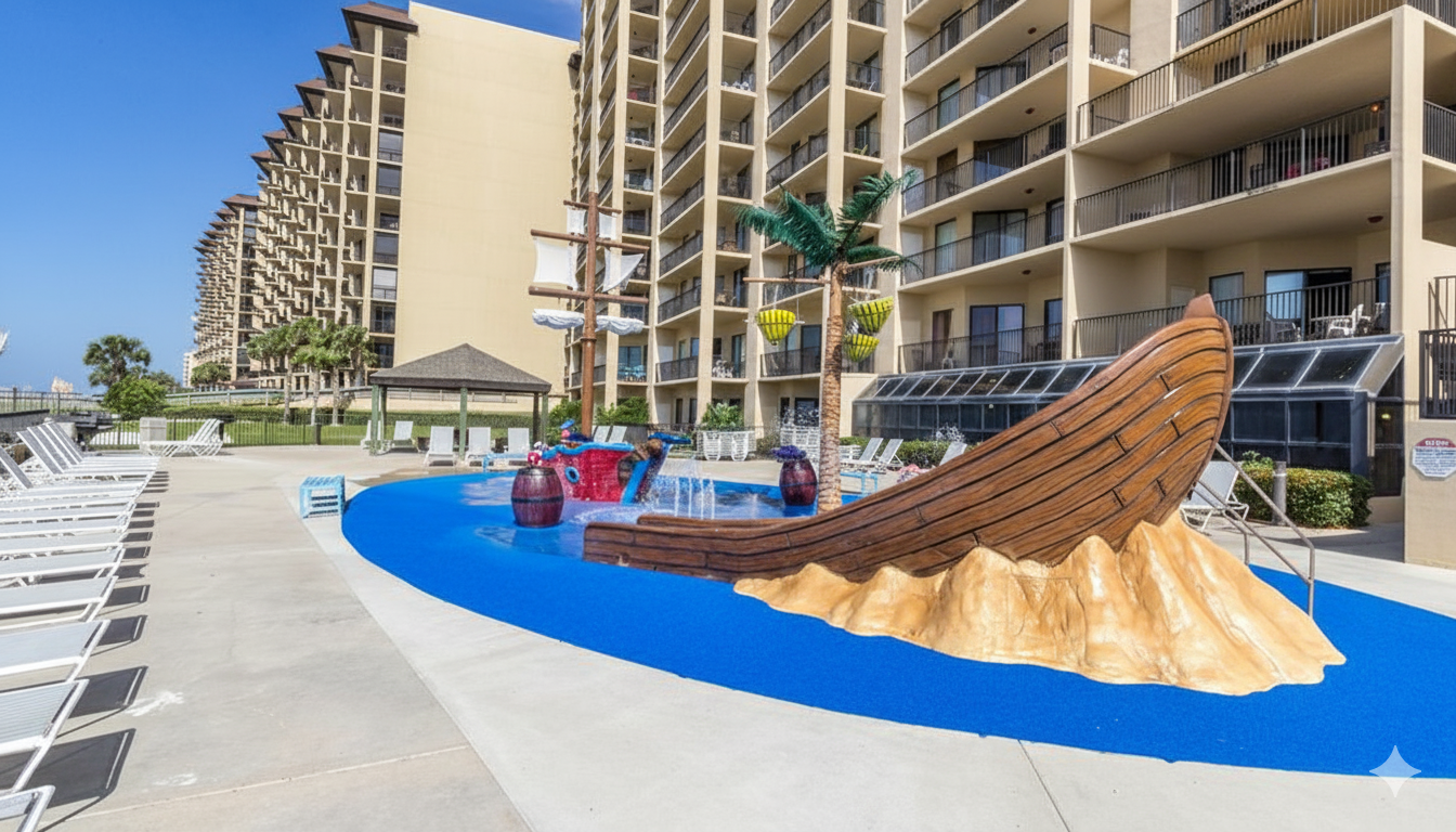 Designed with family enjoyment in mind, the Phoenix V splash pad offers a safe and engaging water play area. Let the children splash and giggle while parents relax nearby, knowing fun is alway