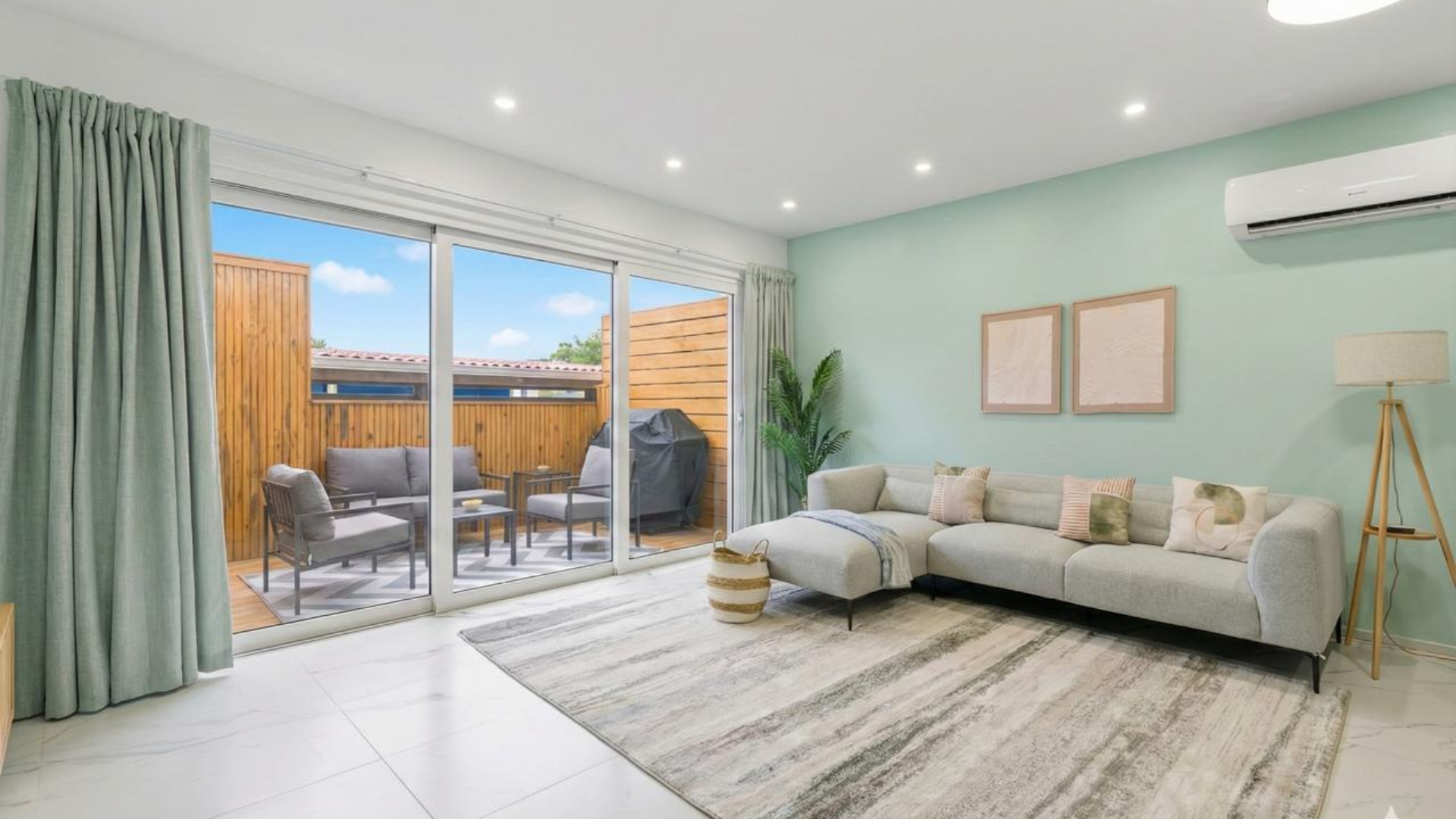 Nirvana awaits: Open-concept living that flows effortlessly onto your private terrace.