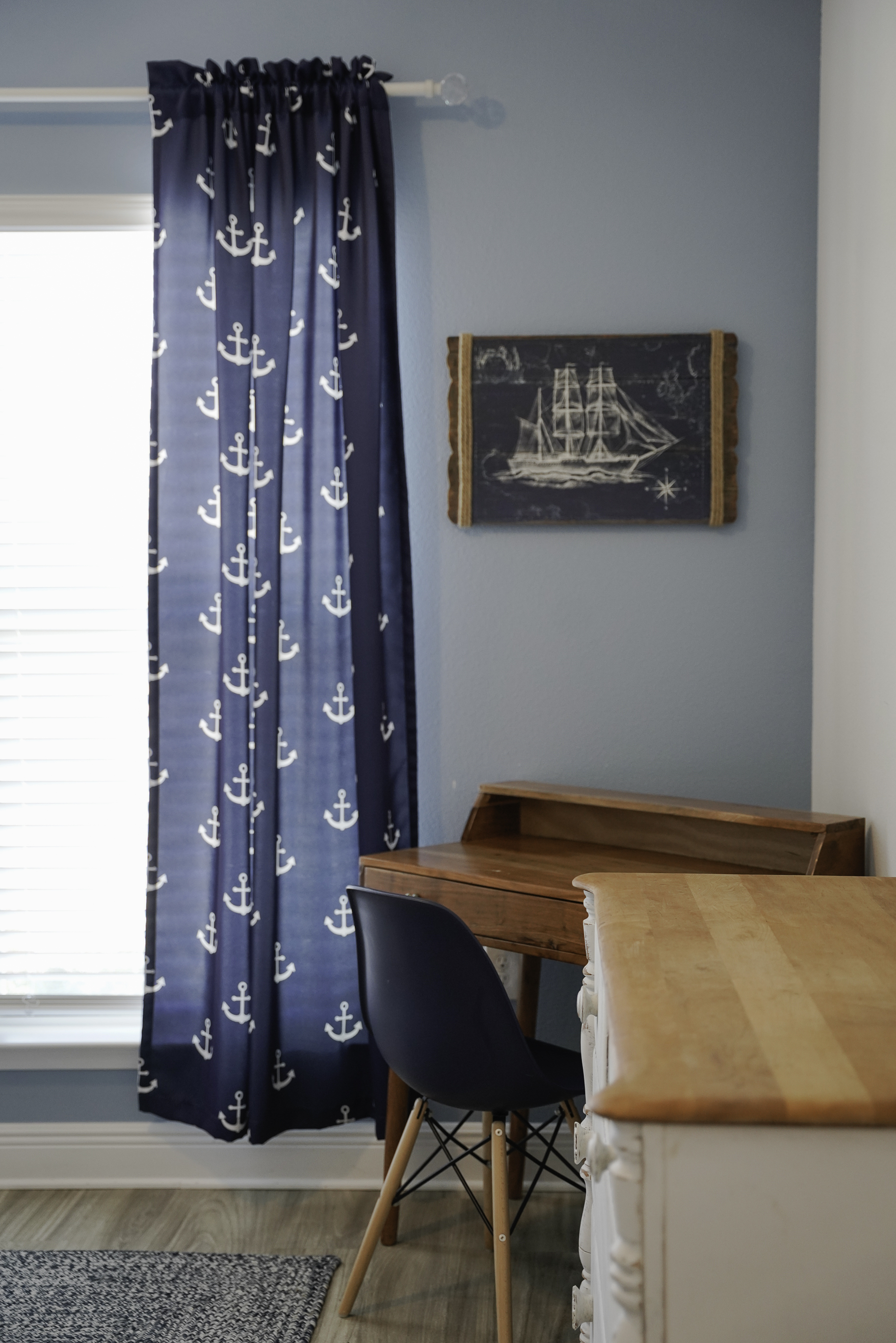 remote work desk and chair