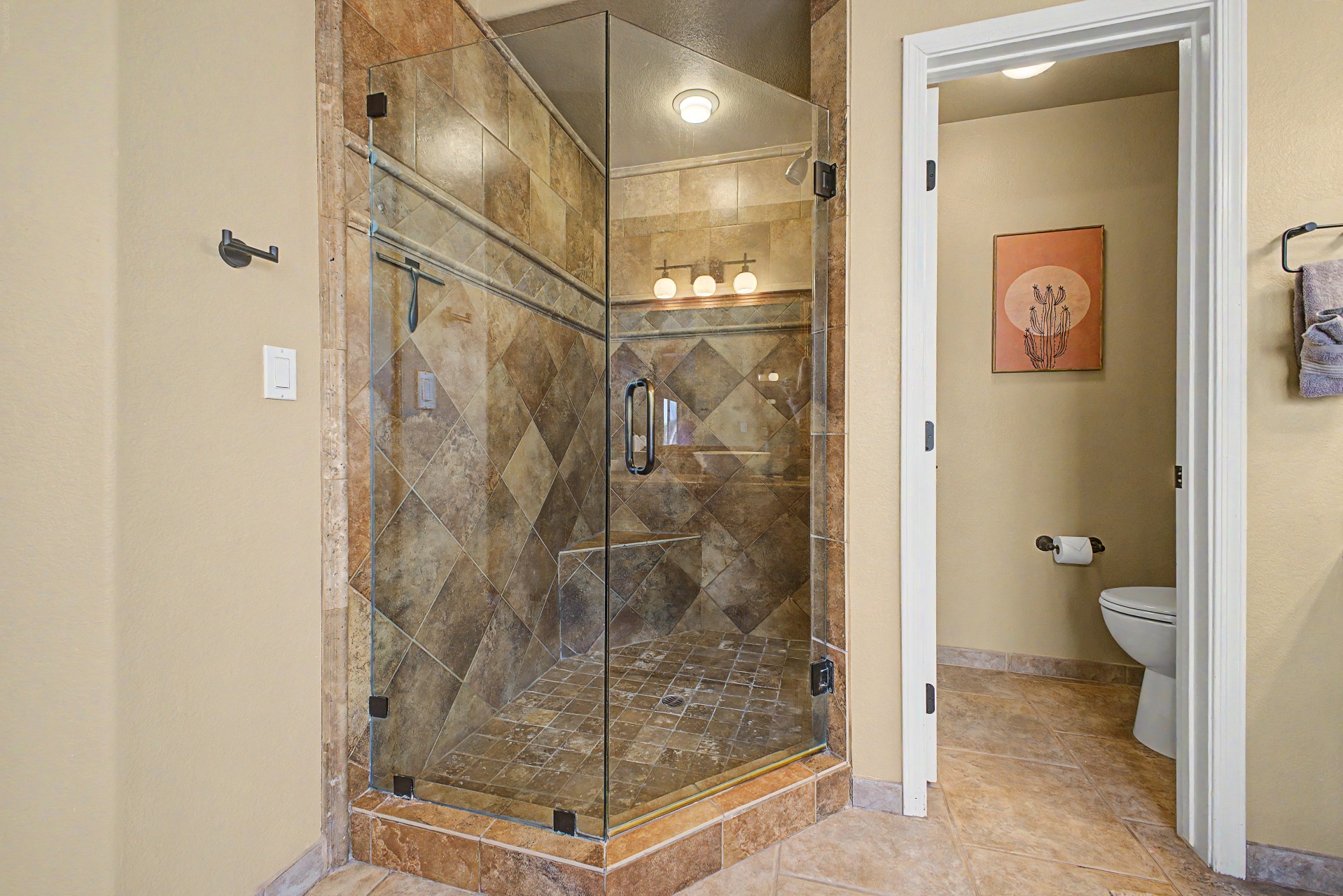 Ensuite bathroom shower