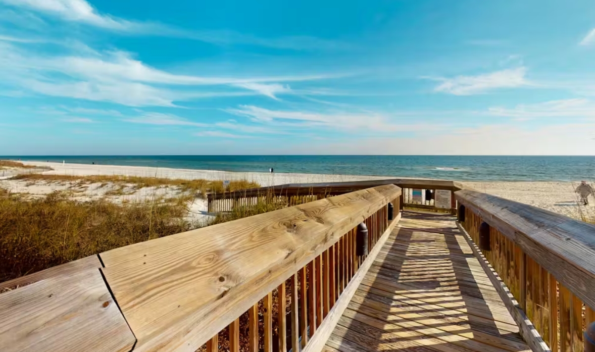 Short Boardwalk to Beach!