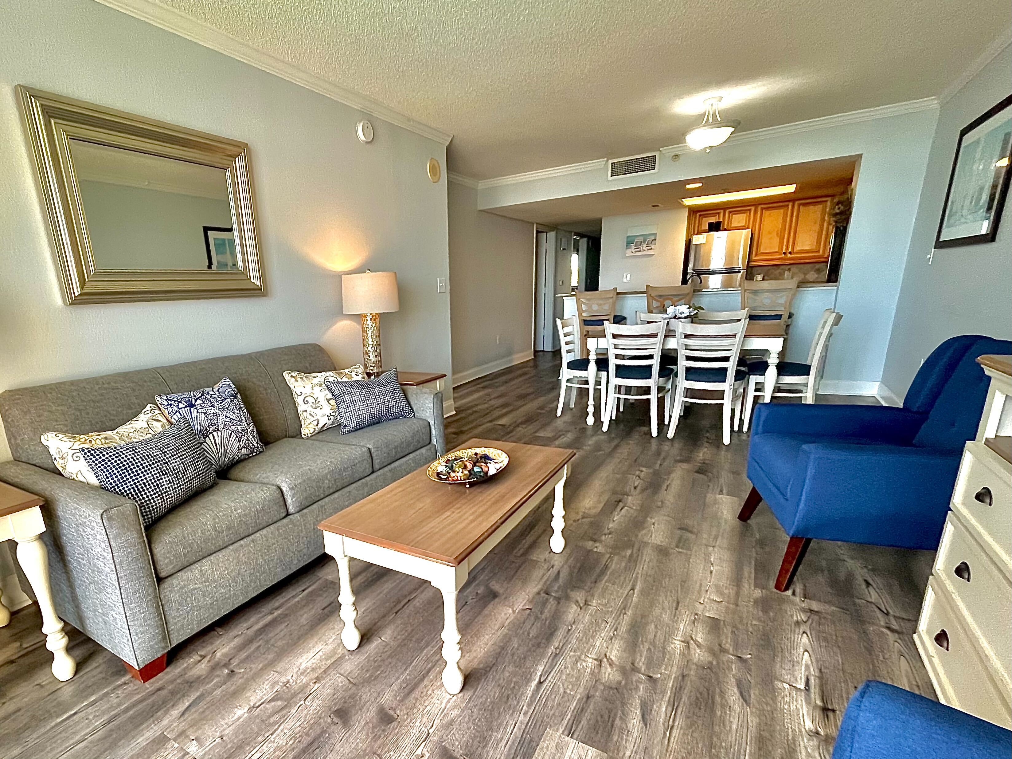 Sleek and spacious living area for moments of indulgence!