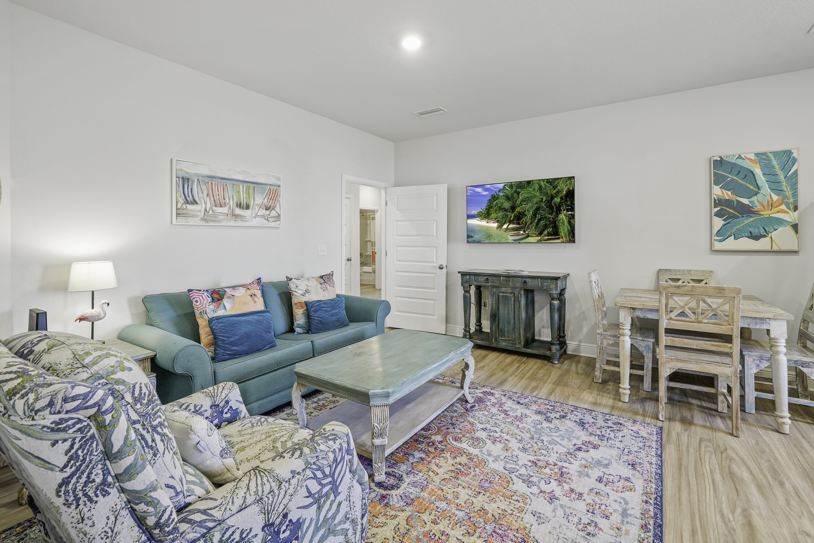 Relax and unwind in the MIL well-lit living room