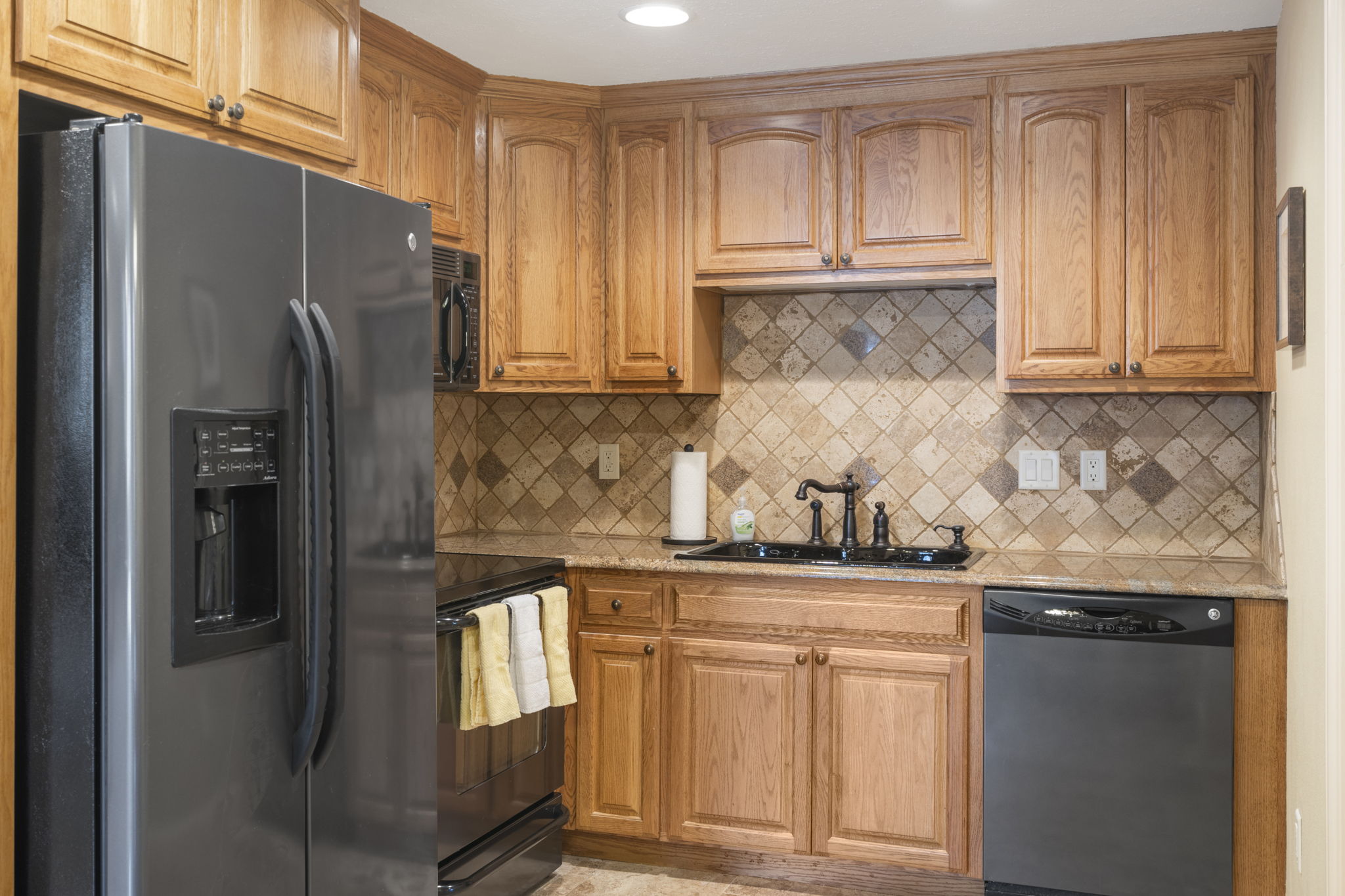 Lower level kitchen