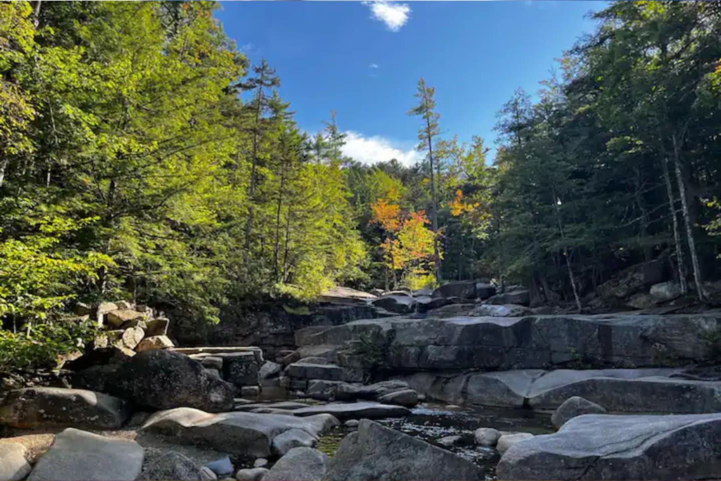 Amazing photo from Diana’s bath which is only a 20 minute drive down the road!