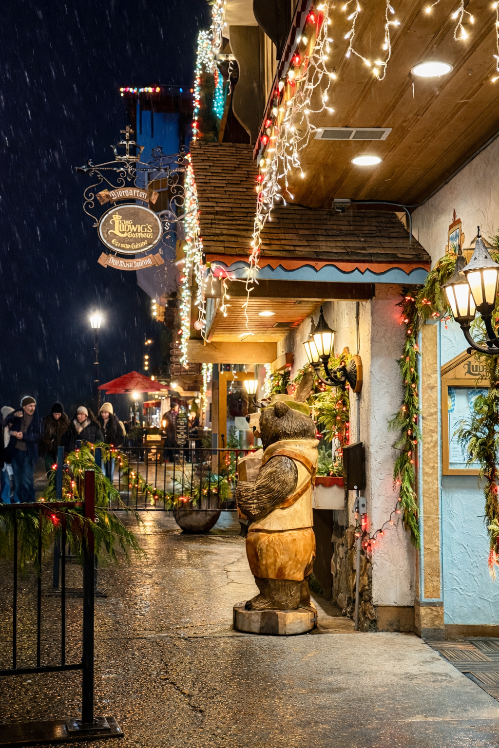 Leavenworth is 15 min drive