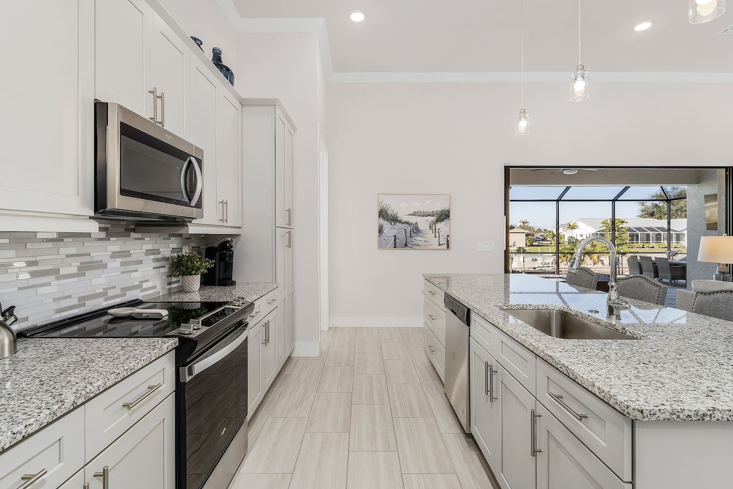 Fully equipped kitchen - providing all the essentials for your culinary needs.