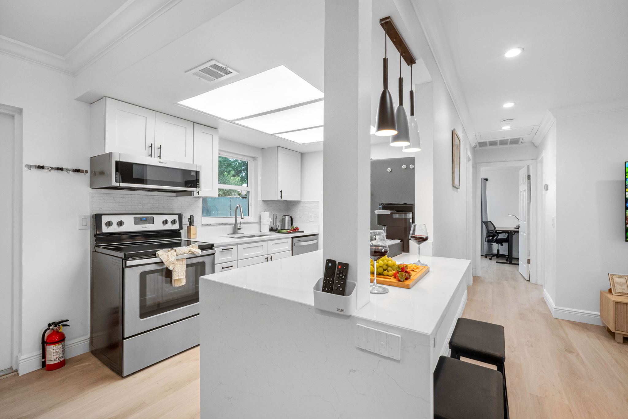 We’ve stocked this kitchen with the tools and utensils you need—just bring your favorite ingredients.