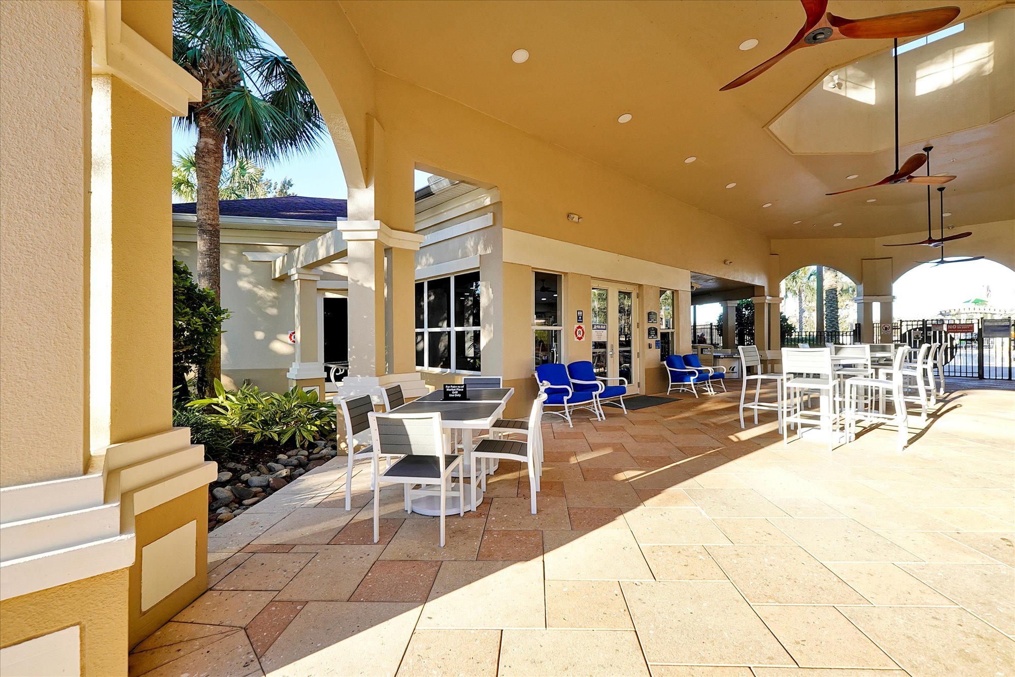 Clubhouse Chillax area