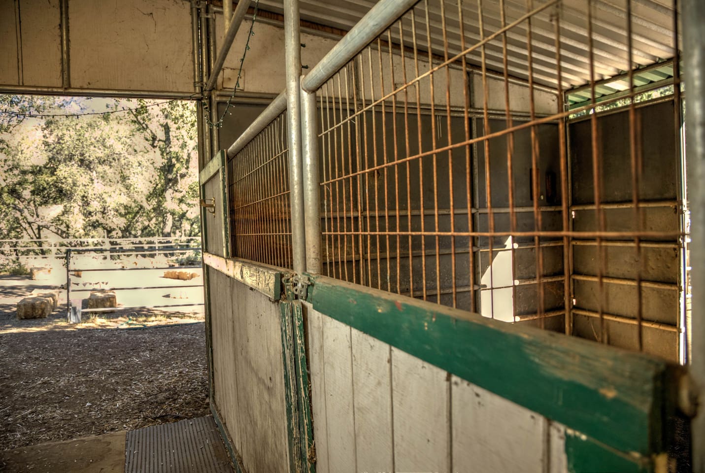 Stable into corral