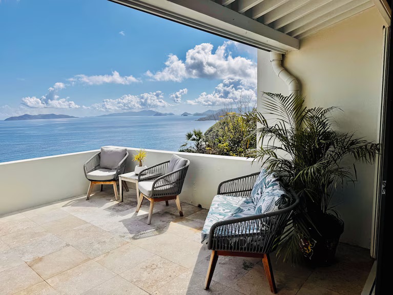 Starting or finishing your day on this patio is absolute perfection