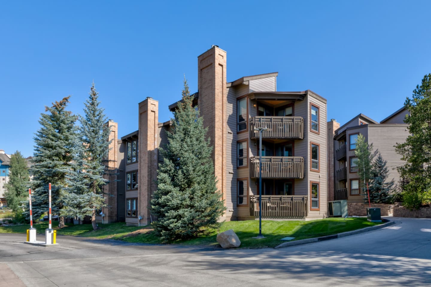 Exterior of Lodge Building
