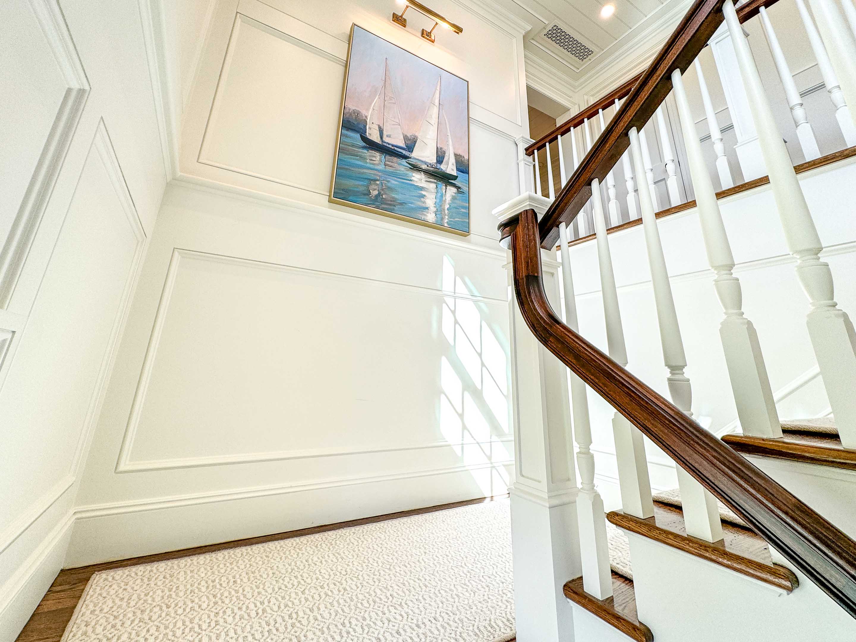 1st Floor stairs to 2nd Floor