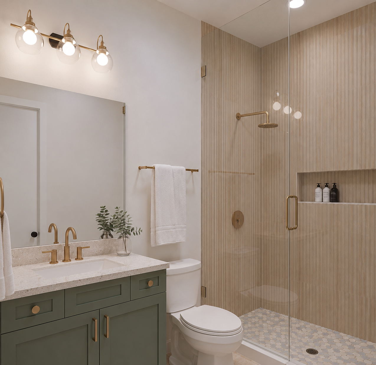 Private Bathroom #1 | Rendering