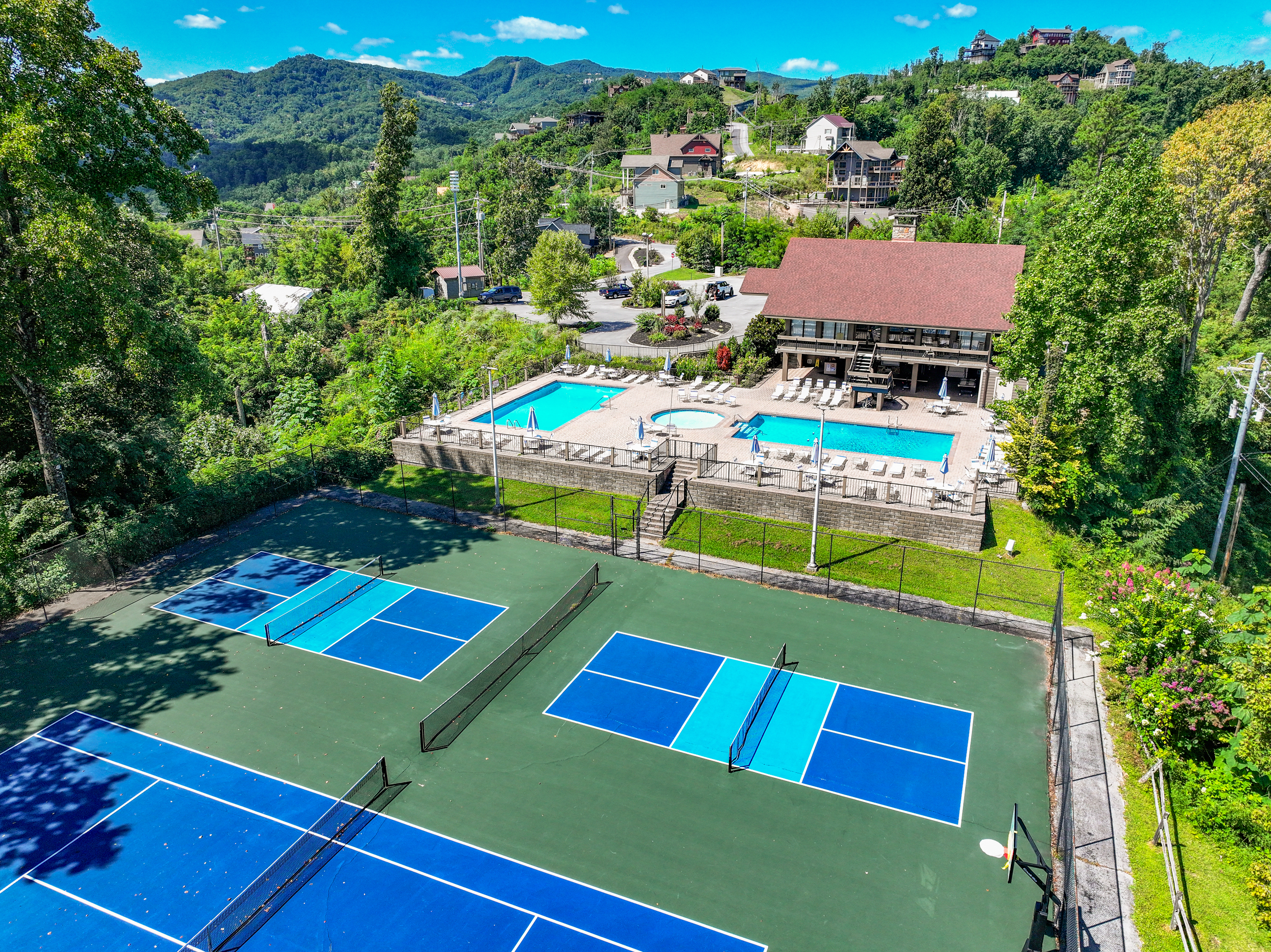 North Club House Tennis Court