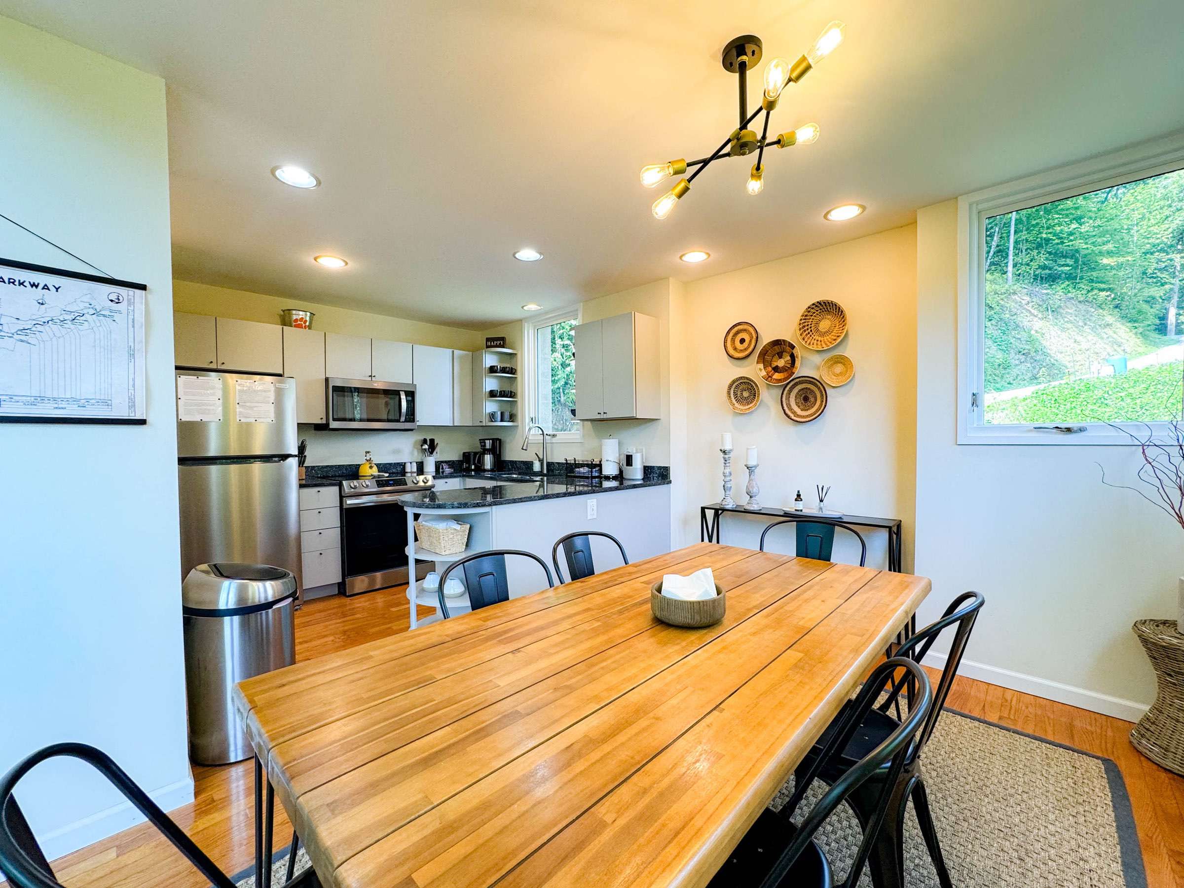 Our dining room area