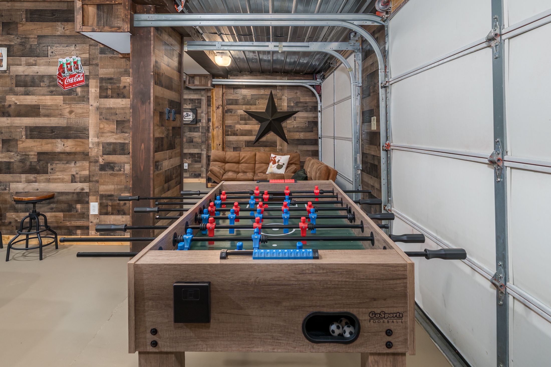 Foosball match if you so dare.