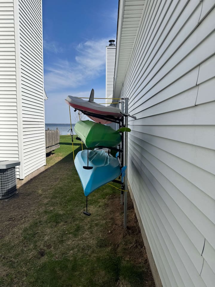 Kayaks and Paddle Board