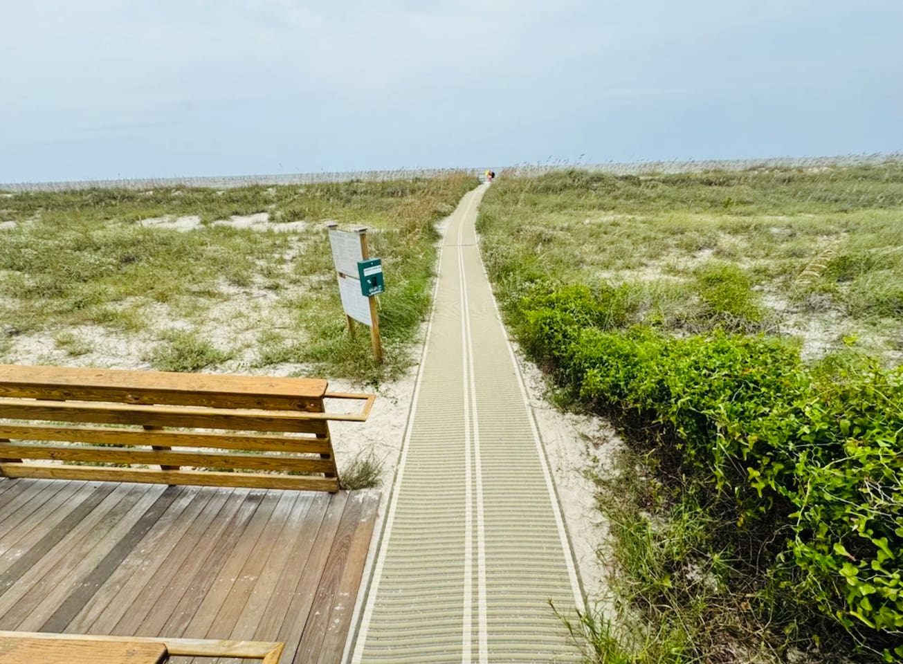 Path to Folly Field Beach