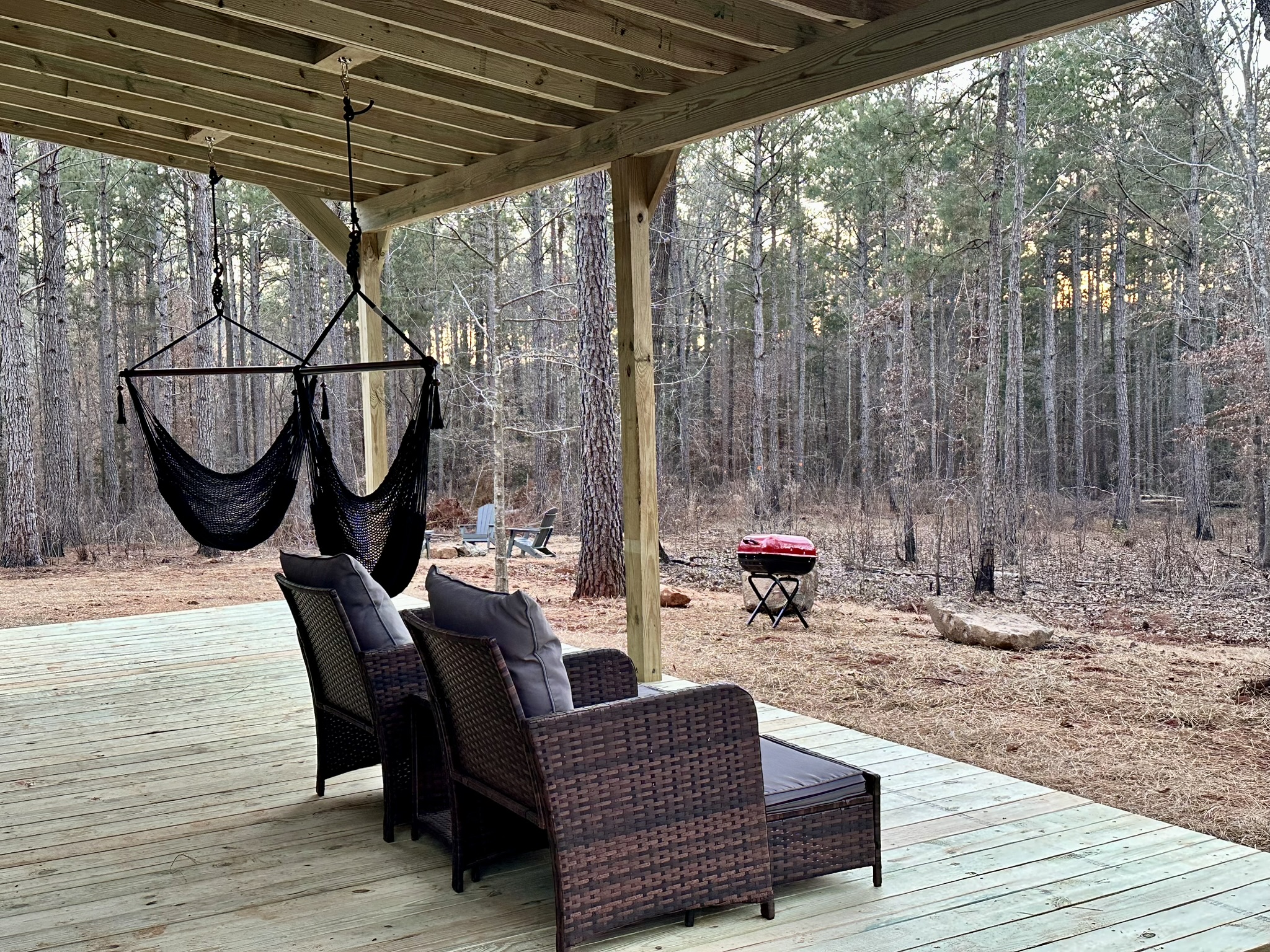 Covered Porch Area