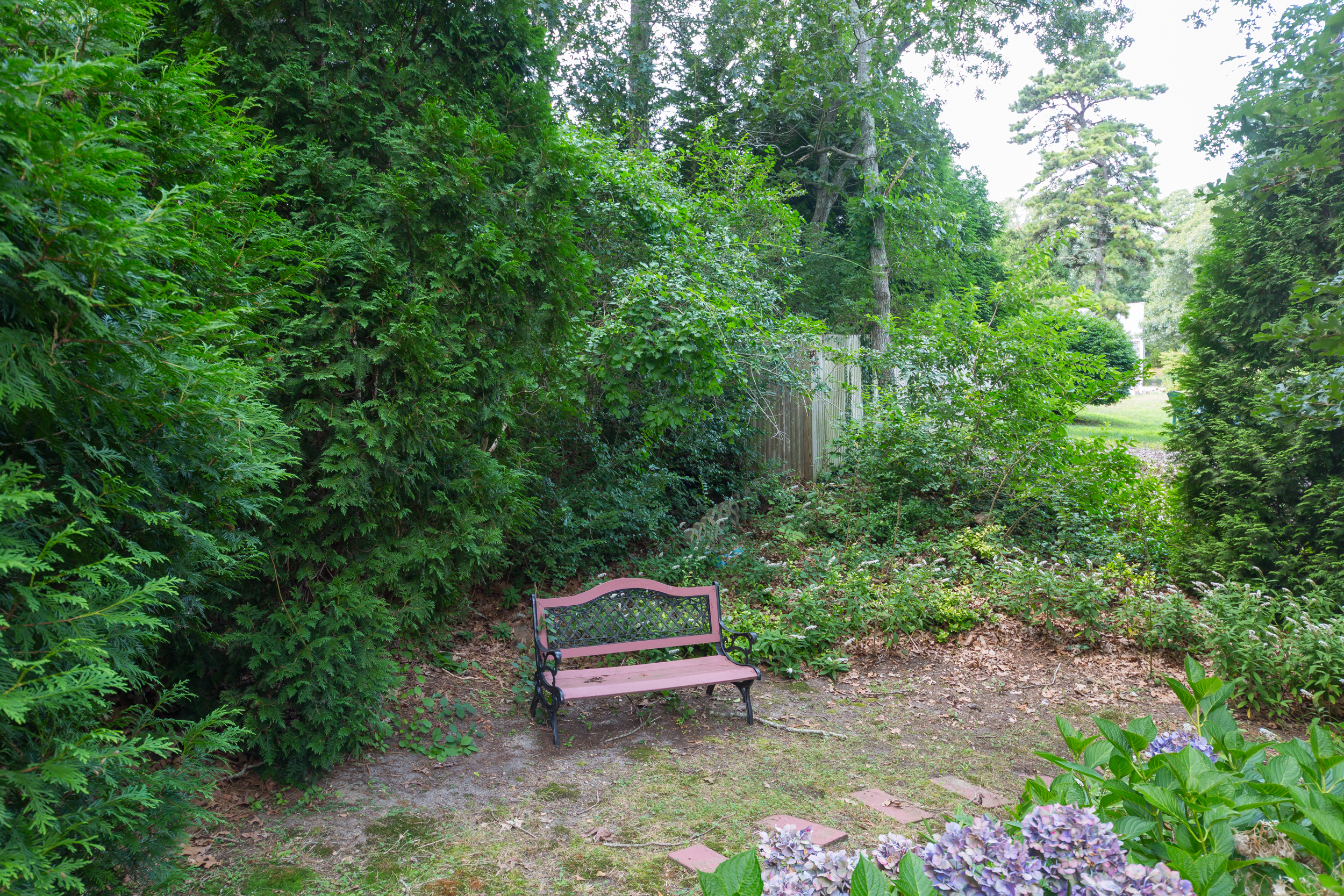 Plenty of yard space to enjoy the outdoors.