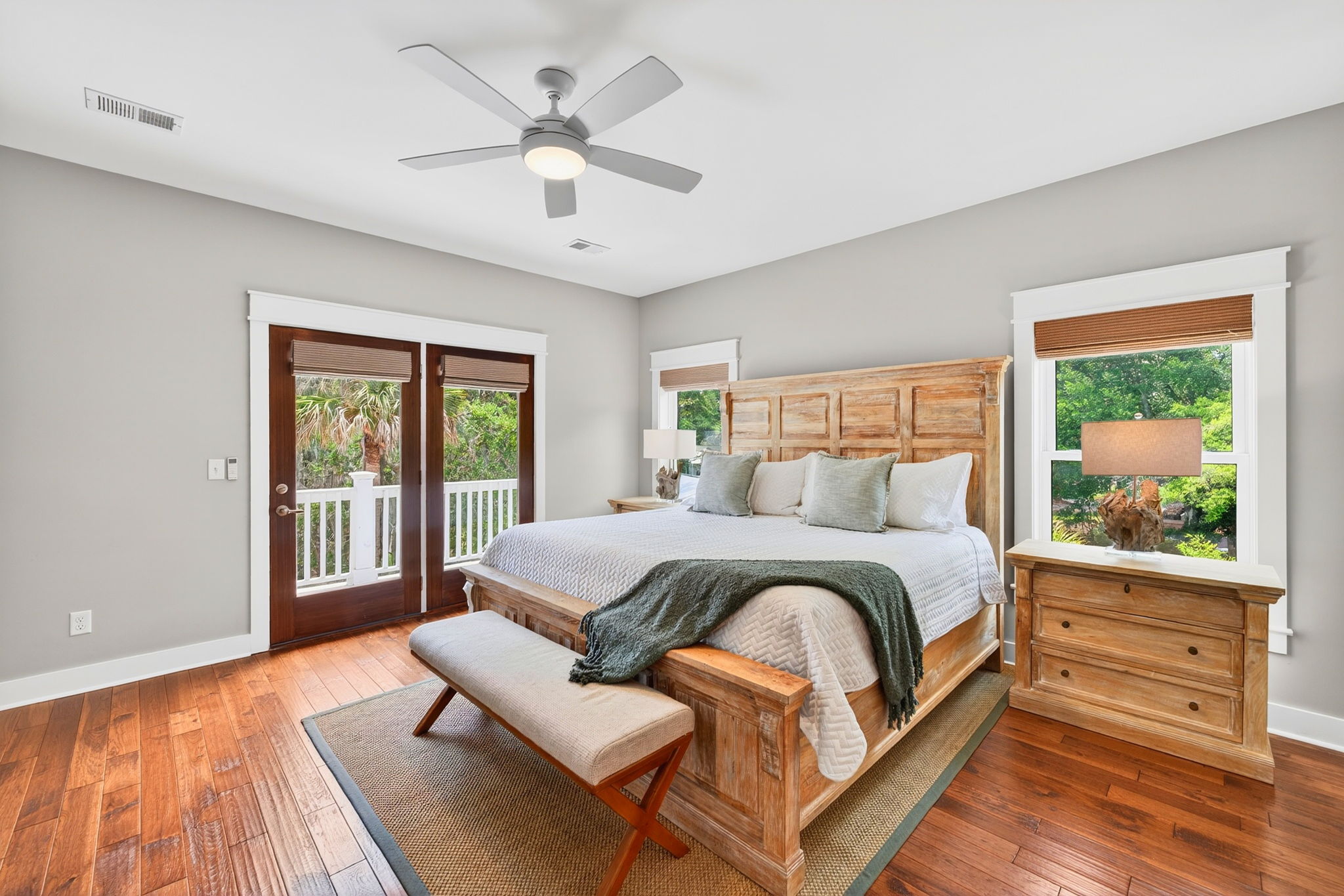 King Suite Bedroom 2 | Driftwood Dreams | 105 Forest Trail | Isle of Palms, SC | IOP Escapes