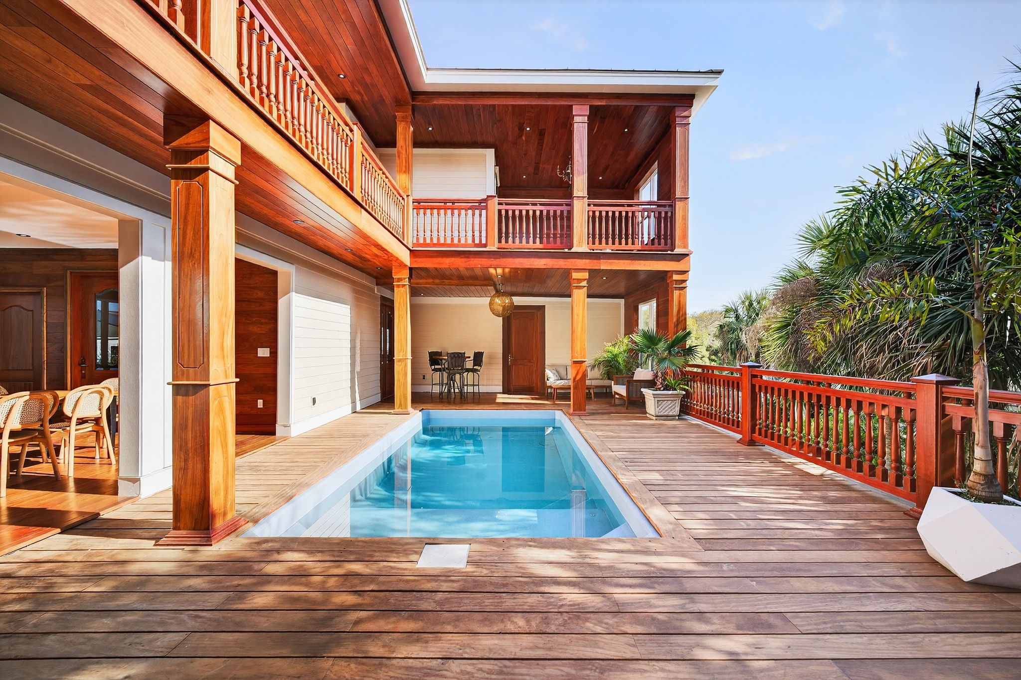 Pool Deck | Rosewood Retreat | 2605 Palm Blvd, Isle of Palms, SC | IOP Escapes