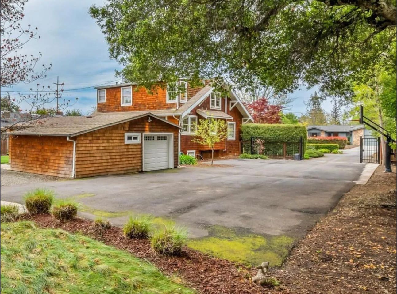 Driveway and parking