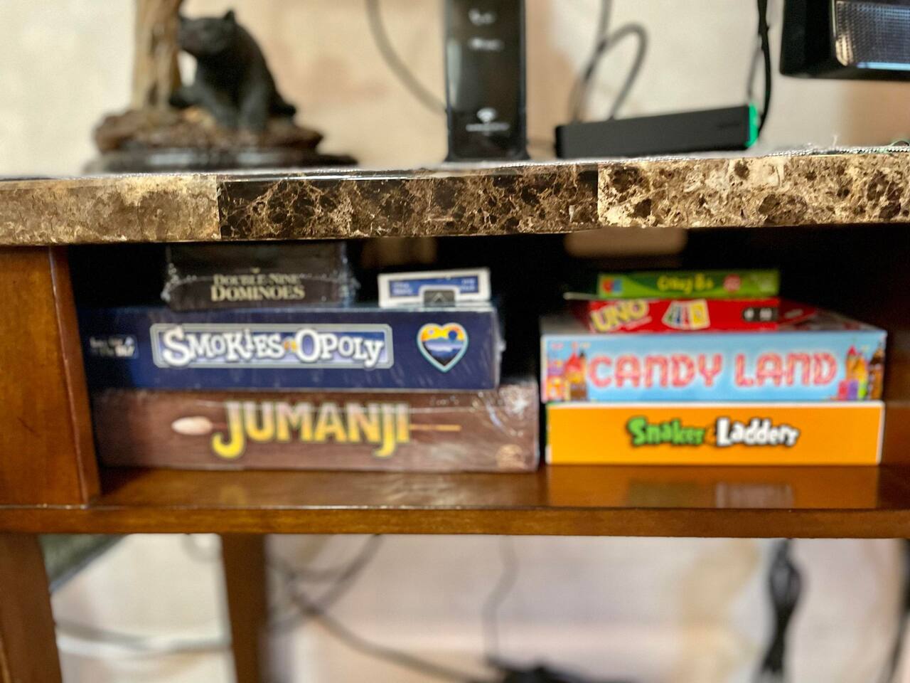 Lots of games to entertain 