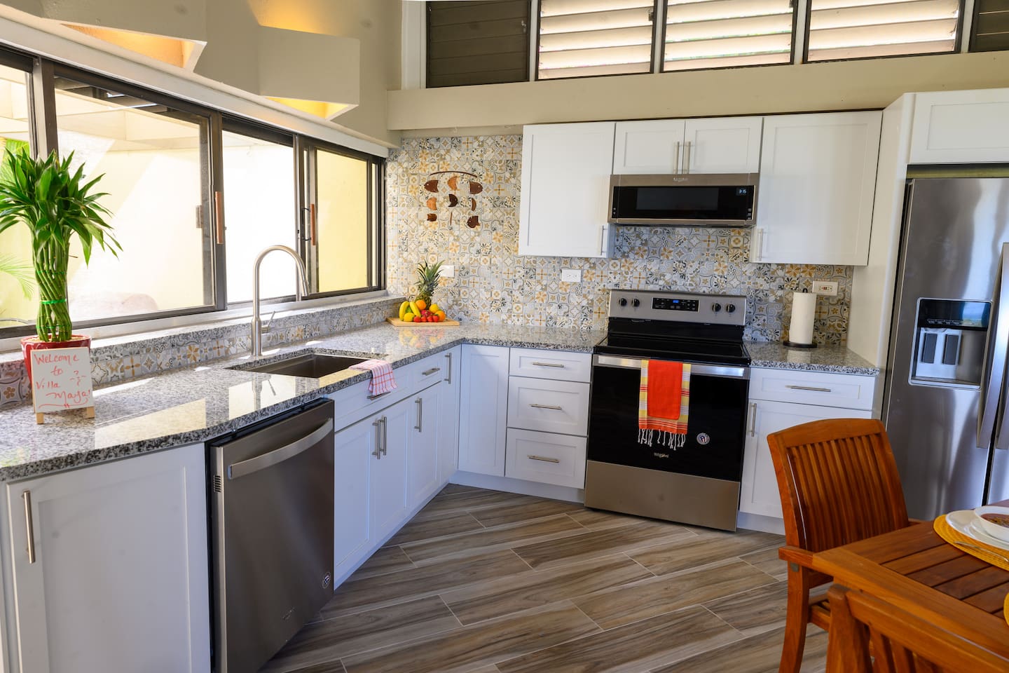 Fully equipped kitchen