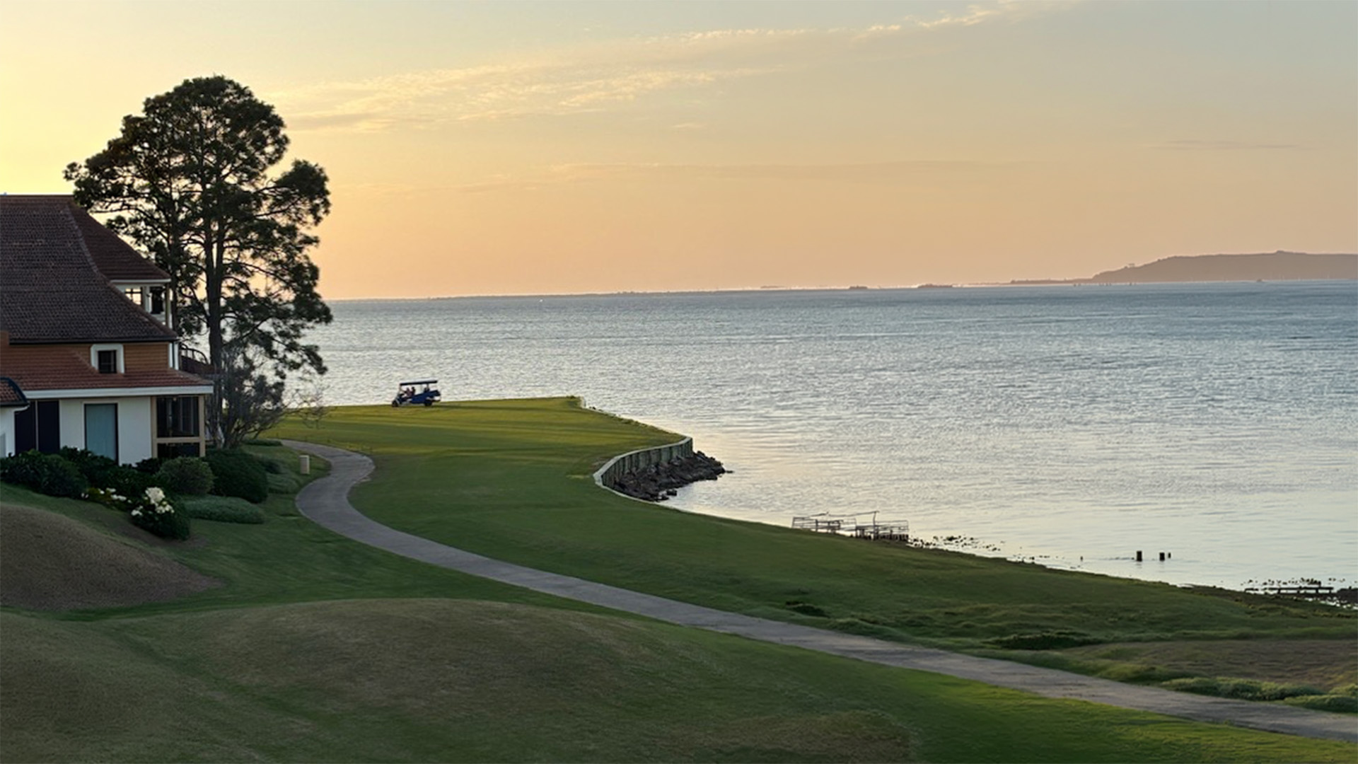 Sunset view from Players Club