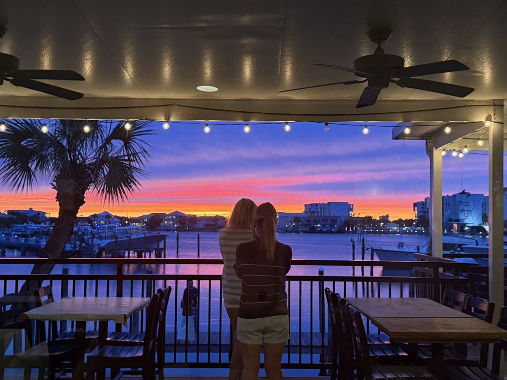 Louisiana Lagniappe - View from the porch. Amazing Sunsets!