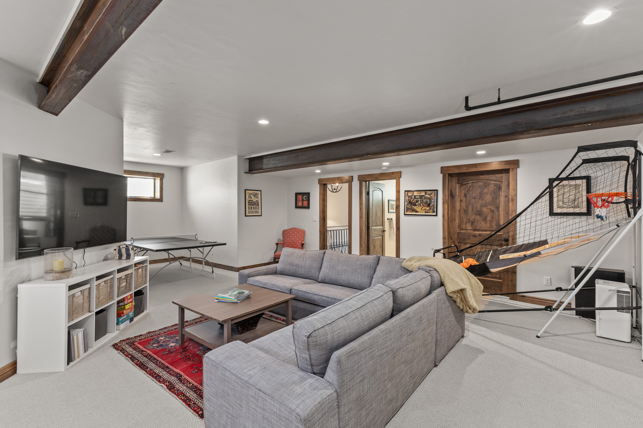 Lower Level Living Room/Game Room