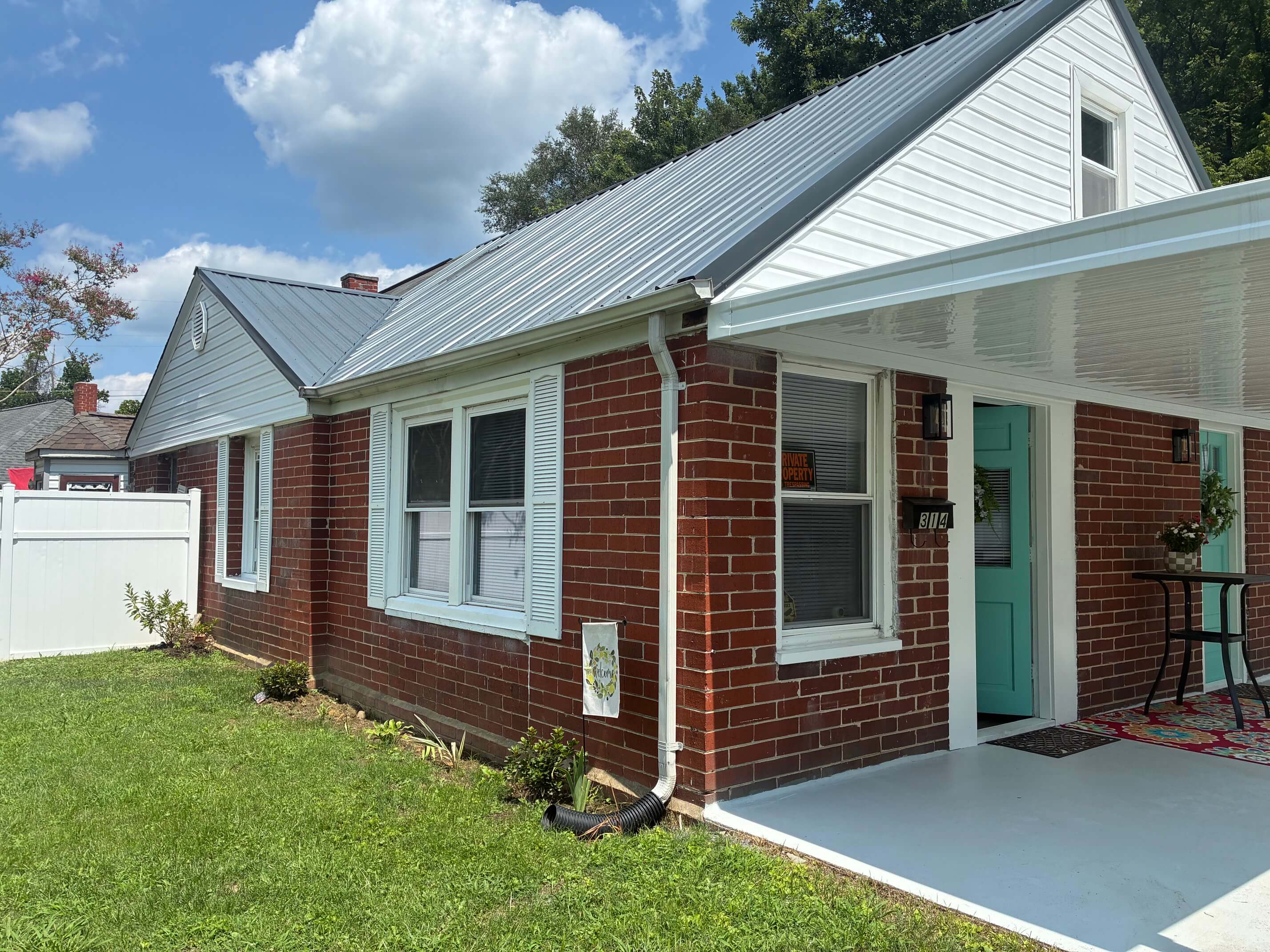 Exterior View of Home from Driveway