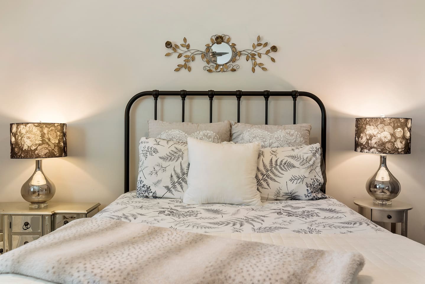 Guest room #1. Luxuriate in comfort.