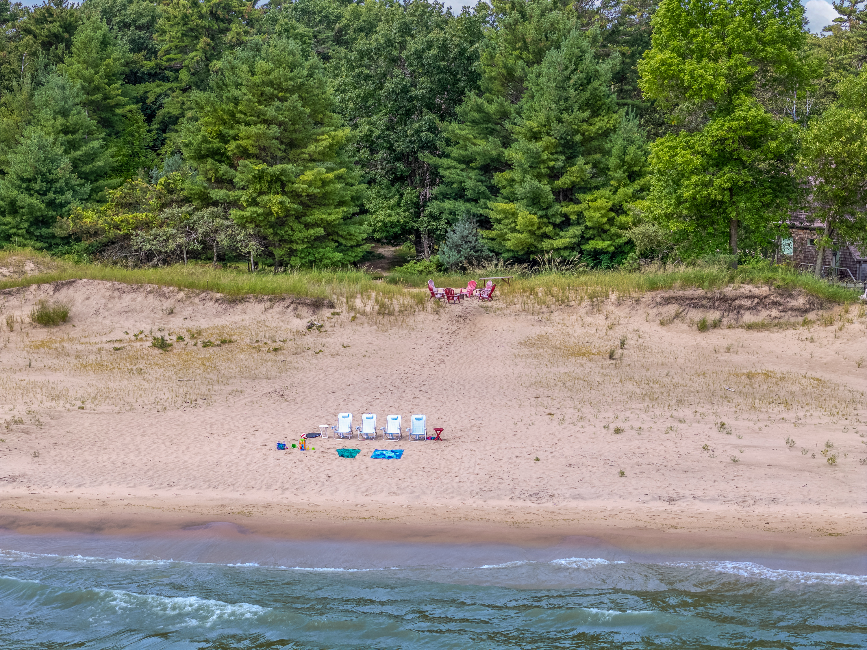 Private beach for you to enjoy all day.